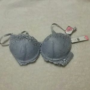Steel sea color Extreme push-up bra